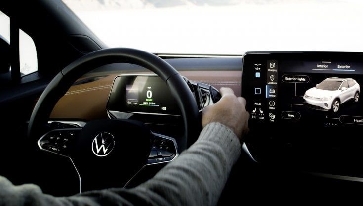 Volkswagen ID, l'auto che comunica con la luce