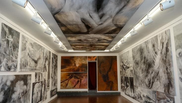 Napoli, 30 opere di Bosoletti a Gallerie Riunite da guardare con la fotocamera dello smartphone