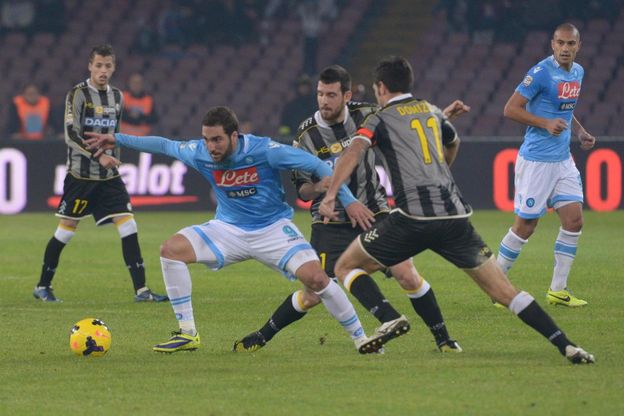 Napoli-Udinese, il film della partita