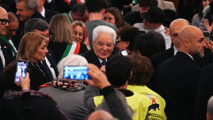 Mattarella a Palermo, elogio del volontariato: “Forza che attua la Costituzione”