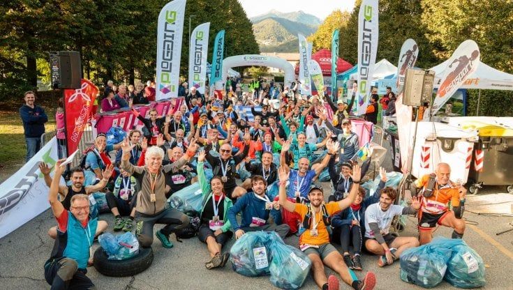 Corrono raccogliendo rifiuti, campionato mondiale  di plogging: recuperata oltre una tonnellata di immondizia