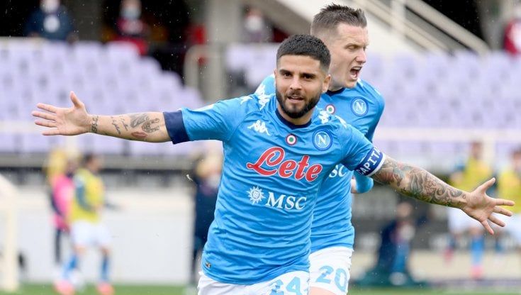 Fiorentina-Napoli 0-2: Insigne-Zielinski, azzurri più vicini alla Champions