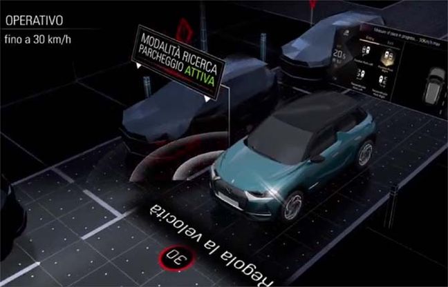 DS 3 Crossback, parcheggiare non è più un problema