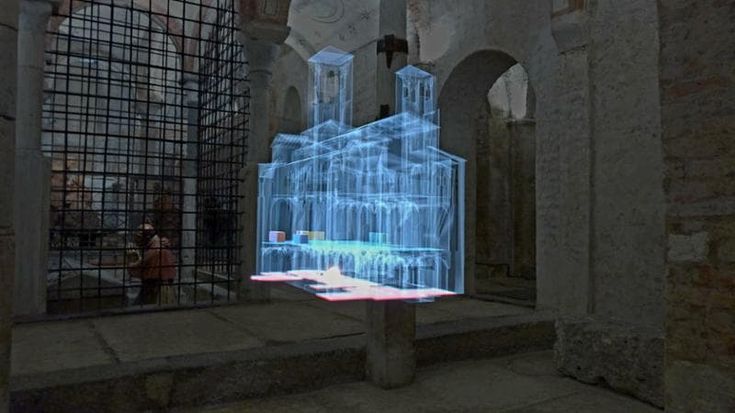 Scoprire la cripta della chiesa di San Sepolcro con la realtà aumentata: un viaggio a metà tra reale e virtuale