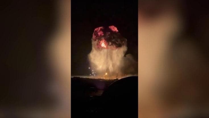 L'esplosione del bunker di Morozovsk
