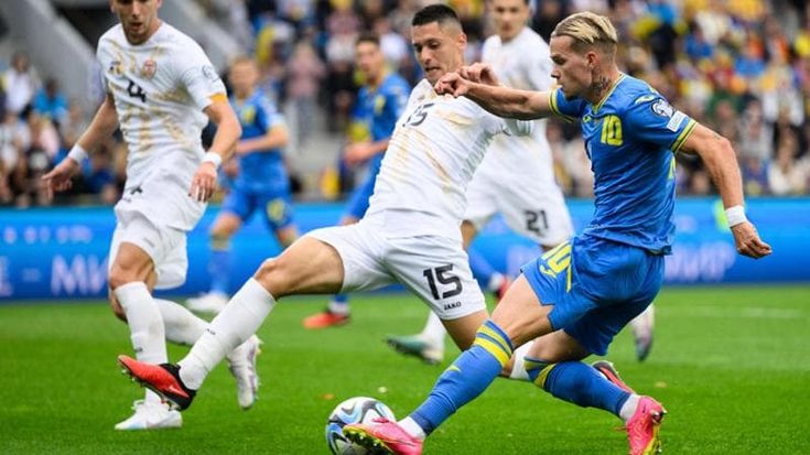 Qualificazioni Euro2024, l’Ucraina batte la Macedonia del Nord e tiene il passo dell’Italia