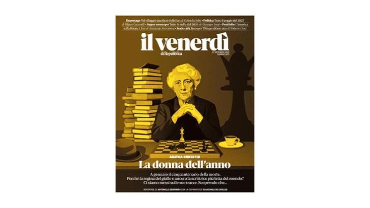 Sul Venerdì Agatha Christie è la donna dell’anno