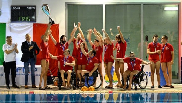 La Rari Nantes Florentia vince la Super Coppa Italiana di Pallanuoto Paralimpica 2022