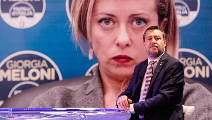 Centrodestra, Salvini all'opposizione su Pass e quota 100. E attacca Meloni