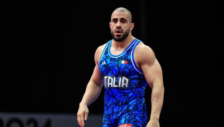 Kakhelashvili d’argento e Dariozzi di bronzo: la lotta protagonista ai Giochi del Mediterraneo