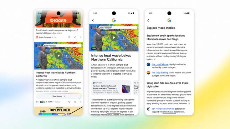 Google mette ancora l’IA tra le notizie e i lettori: il nuovo test su Discover allarma gli editori