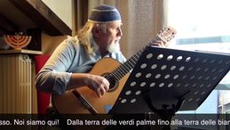 #25aprile2020, Ovadia canta l'inno della rivolta del ghetto di Varsavia: "Un testo scritto con il sangue"