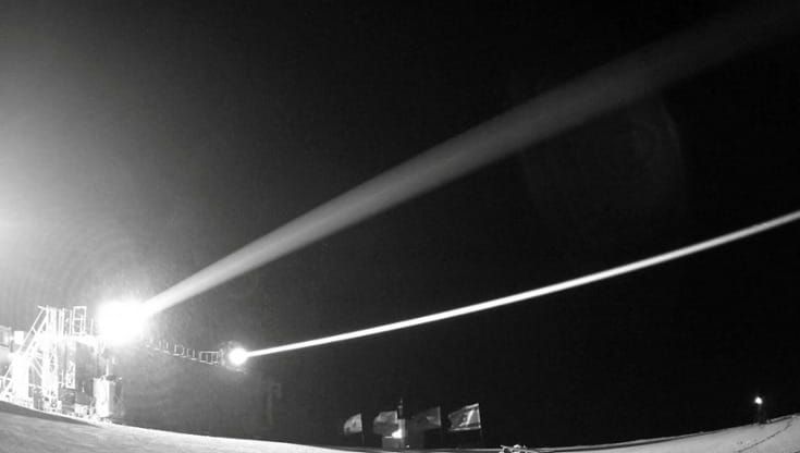 La guerra dei laser è cominciata