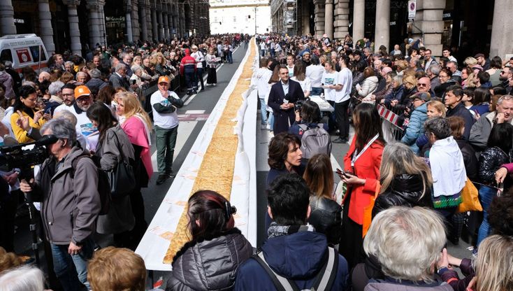 La focaccia più lunga del mondo