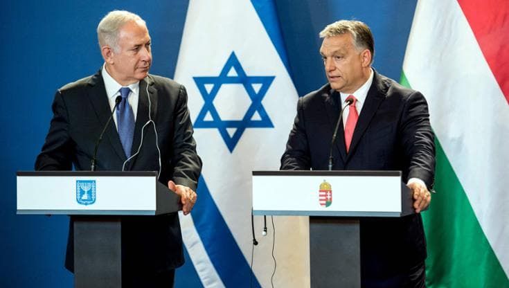 Tutto in comune, dalle idee agli atleti. Lo slalom parallelo tra Orbán e Netanyahu
