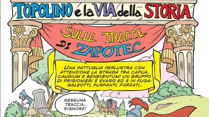 Topolino e Pippo a Benevento: continua il viaggio nel tempo sull’Appia Antica