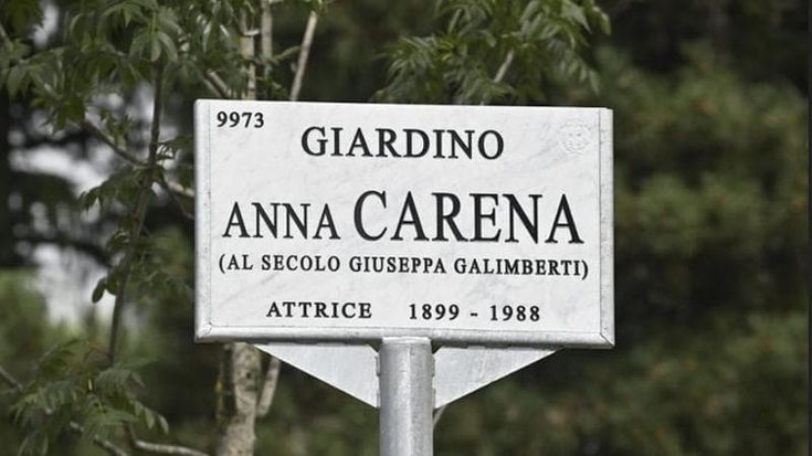 Intitolato all’attrice Anna Carena il giardino di via Golgi: recitò anche in ‘Miracolo a Milano’