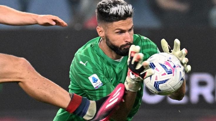 Giroud: “Ho fatto una parata emozionante come un gol, anche se mi hanno sfracellato un braccio. Da bambino mi piaceva giocare in porta”