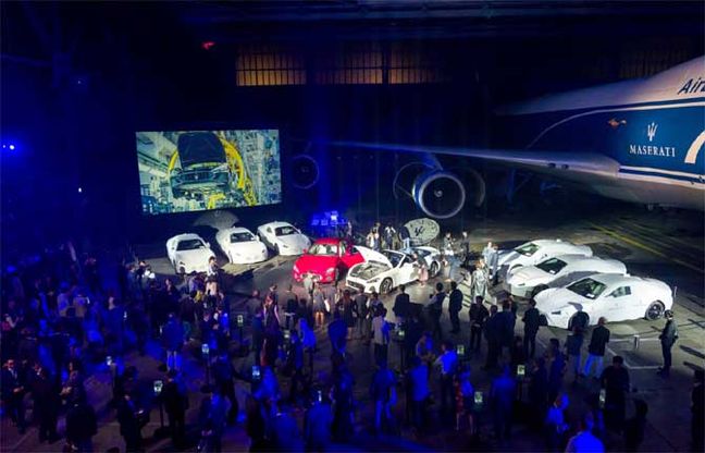 Maserati show in Giappone per GranTurismo e GranCabrio