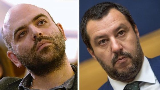 Salvini querela Saviano su carta intestata del Viminale. La replica: "Dietro l'angolo c'è la Russia di Putin"