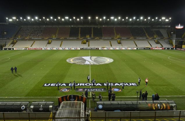 Bruges-Napoli, partita a porte chiuse
