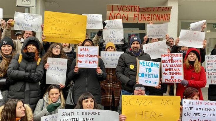 “Io, licenziato per una bestemmia contro il computer. Dio perdona, loro no: a 55 anni dove vado?”. E i sindacati invitano Zuppi al presidio
