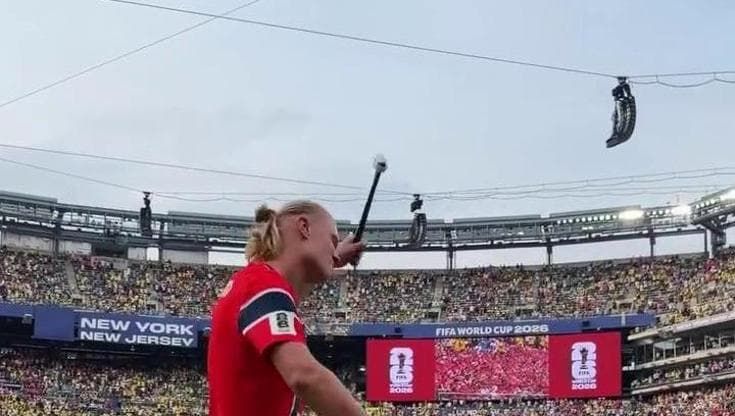 Mondiali, Haaland al tamburo guida la "viking row" dopo la vittoria della Norvegia