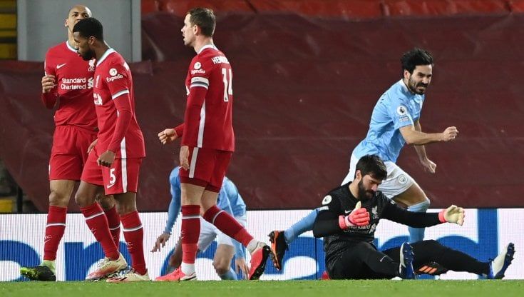 Manchester City, le mani sulla Premier: Liverpool travolto 4-1 ad Anfield