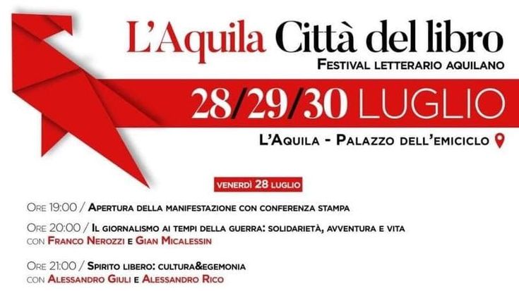 Polemica all’Aquila per il festival sovranista finanziato dal Comune. Il sindaco fa marcia indietro: “Via l’ospite antisemita”