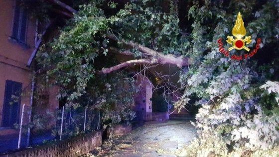 Maltempo, tromba d'aria in Brianza. Danni e disagi nell'hinterland milanese