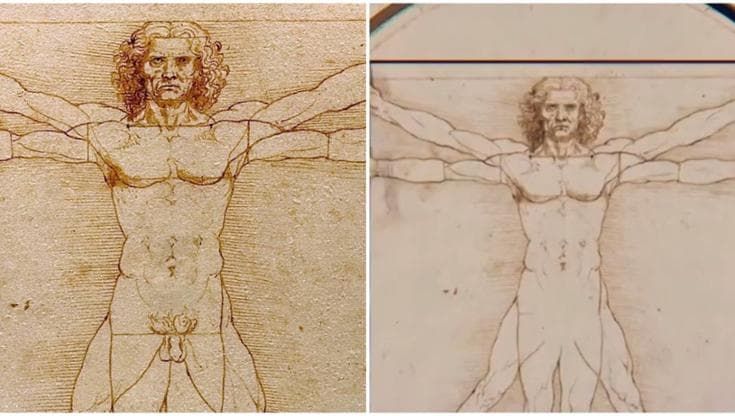 L’Uomo Vitruviano censurato nella sigla tv delle Olimpiadi, il sindaco di Vinci: “L’arte non si tocca”