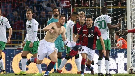 Bologna-Sassuolo 2-1, Destro al 96' regala ai rossoblù tre punti d'oro