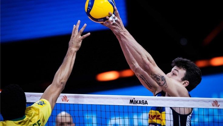 Volley, Nations League: I'Italia cede 3-1 al Brasile