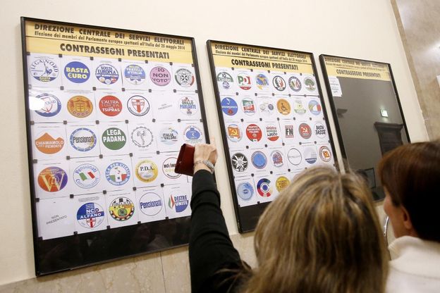 Europee di maggio, depositati 64 simboli