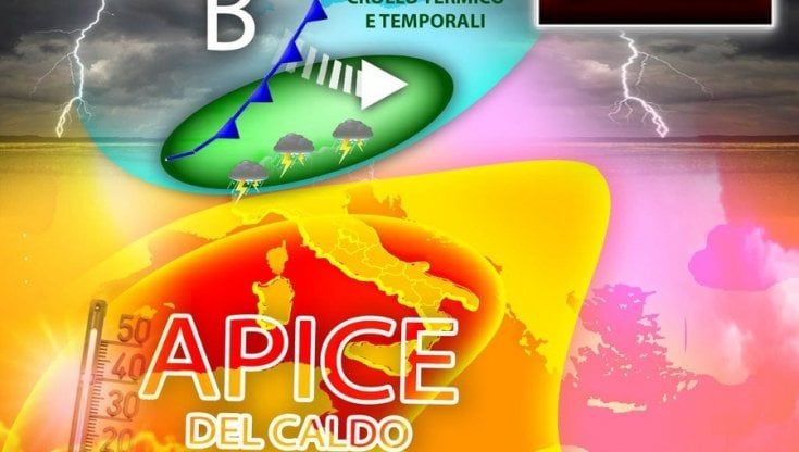Previsioni meteo, l'afa ha le ore contate. Weekend diviso a metà: da domenica temporali e calo termico