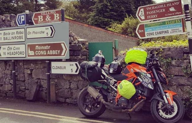 Luca Guerzoni, quando la passione per la moto è più forte di tutto