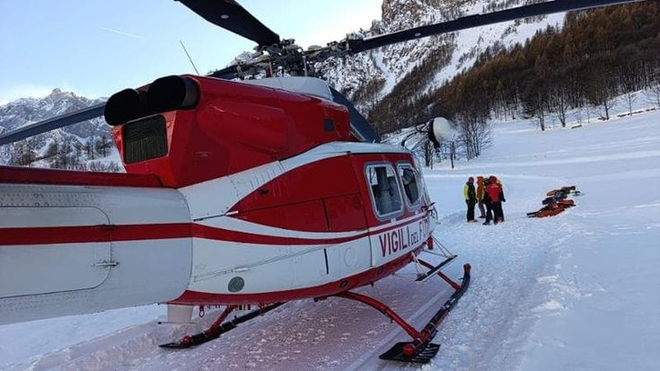 Tre valanghe in Piemonte in un solo pomeriggio, tragico bilancio di due morti e quattro feriti