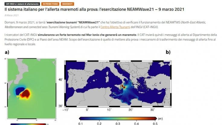 Aiuto, c'è lo tsunami sulle coste siciliane. Anzi no