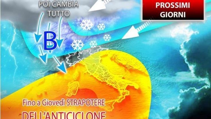 Previsioni meteo, ultime giornate di sole poi da venerdì 5 marzo tornano le piogge