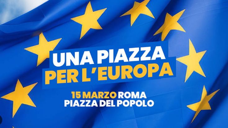 Inviate le vostre foto dalla manifestazione Una piazza per l’Europa