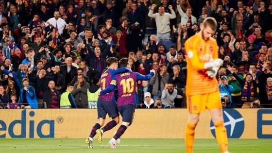 Barcellona-Manchester United 3-0: Messi porta i blaugrana in semifinale