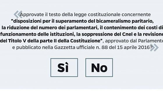 Referendum costituzionale, Tar del Lazio respinge ricorso delle opposizioni sul quesito