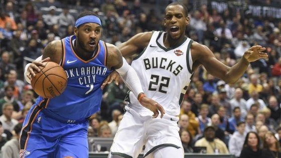 Basket, Nba: Oklahoma sbanca Milwaukee, scivolone Detroit