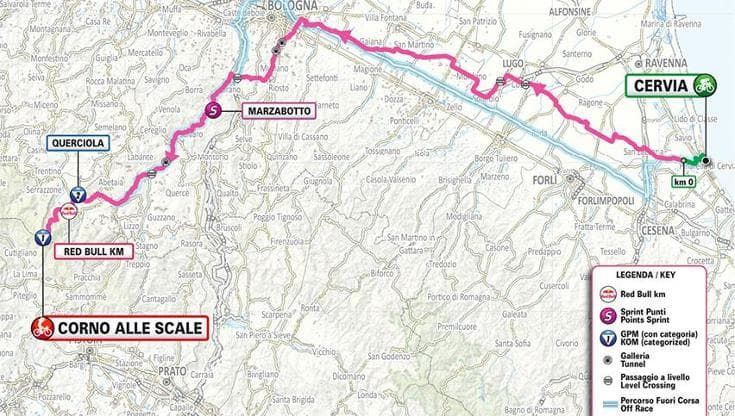 Giro d’Italia al Corno alle Scale: tutte le chiusure e le modifiche al traffico