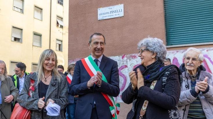 “Via Pinelli, anarchico e partigiano”, risarcimento dopo 57 anni nella strada davanti alla sua casa