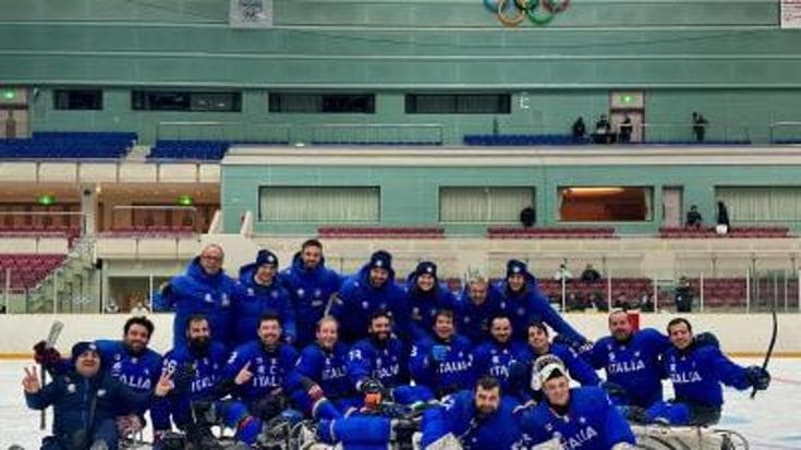 Para ice hockey, l’Italia vince il Torneo Internazionale di Nagano