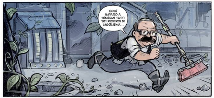 "Magnotta Wars", un fumetto omaggia il bidello degli scherzi della lavatrice 
