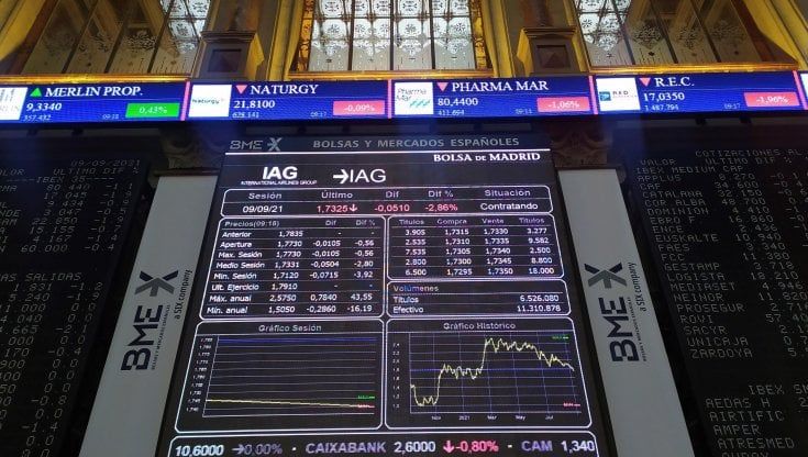 Le Borse di oggi, 10 settembre. Listini Ue in calo, Milano a -0,86% 