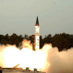 India, nuovo test del missile Agni-V per il trasporto di testate nucleari