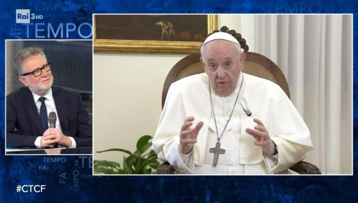 Francesco batte 'L'amica geniale':  6,7 milioni per il Papa a 'Che tempo che fa'